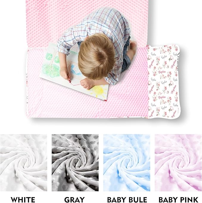 Personalized Toddler Nap Mat for Preschool, Custom Name Kids Sleeping Bag for Daycare, Kindergarten Roll Up Sleeping Mat with Removable Pillow and Soft Blanket, Fun Themes for Boys & Girls