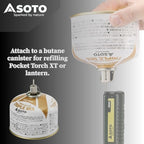 SOTO Butane Gas Filling Adaptor