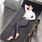 Sleeping Cots for Adults, Lounge Chair Folding Outdoor Chaise, Portable Folding Camping Cot, Outdoor Reclining Chair, Use for Outdoor Travel Camp Beach Patio