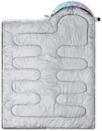 Kids Sleeping Bag for Boys Girls,Rocket Moon Print-Lightweight Warm Portable Outdoor Indoor-Waterproof Cold Weather Resistant Sleeping Bag for Camping Hiking
