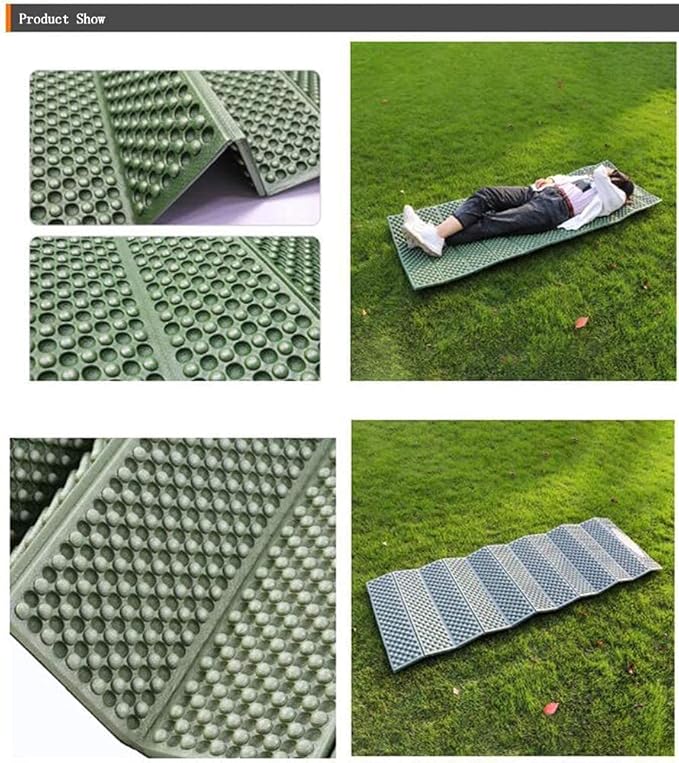 BKS Foam Egg Crate Sleeping Folding Pad