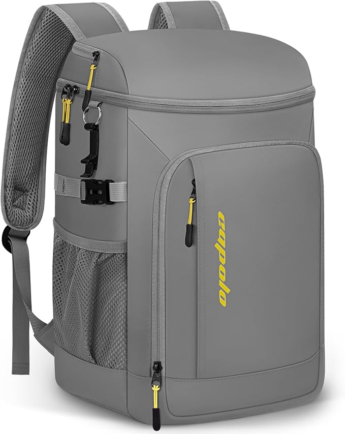 Capolo Cooler Backpack Insulated Waterproof for Women Men,36/45 Cans Lunch Backpack Coolers Leak Proof Soft Cooler Bag Ice Chest for Camping Beach