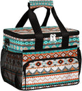 Pardick Ethnic Boho Western Soft Cooler Bag Insulated Lunch Box for Men & Women, Large Leakproof Lunch Bag Portable Beach Cooler for Work, Picnic, Road Trips,Fishing, Travel, Camping,A-1