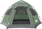 ADSMART Instant Tents for Camping 2/3/4/5 Person Tent Waterproof Easy Setup Sets Up Backpacking Tents with Carry Bag for Outdoor Hiking
