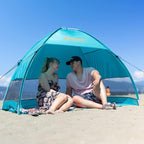 Alvantor® Beach Tent Beach Umbrella Outdoor Sun Shelter Cabana Automatic Instant Pop-Up UPF 50+ Portable Beach Shade Camping Fishing Hiking Canopy Easy Set Up Light Weight Windproof for 2-3 Person