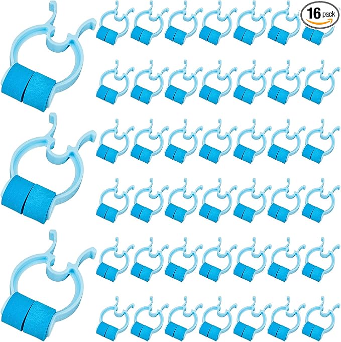 16 Pieces Nose Clips Stop Nosebleeds Epistaxis Clip Nose Nasal Stopper Plastic Foam for Adult Accidental Emergency Condition