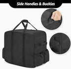 samdew Carry Bag for 22 Inch Tabletop Griddle with Hood, Outdoor Grill Cover Compatible with Blackstone 22 Inch Tabletop Griddle with Hood, Portable Camping Grill Storage Case with Pockets, Bag Only
