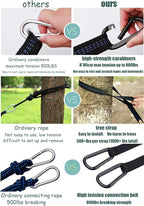Camping Hammock with Mosquito Net and Rain Fly - Travel Hammock Bug Net - Hammock Tent for Outdoor Hiking Backpacking Travel Camping Accessories and Camping Gear… Military Green