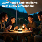 2 Pack Fly Fans for Tables Rechargeable, Indoor or Outdoor Use, Ideal for Camping, Party, Restaurant, Kitchen, and BBQ,with Tabletop and Hanging Hook Option.