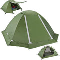 Clostnature Lightweight Backpacking Tent - 1/2 Person 4 Season Ultralight Waterproof Camping Tent, Large Size Easy Setup Tent for Winter, Cold Weather, Family, Outdoor, Hiking and Mountaineering