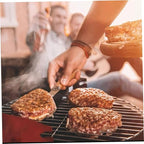Replacement Grill Grate, BBQ Cooking Grate, 15 Inch Round Stainless Steel Grill, Portable Baking Tray for Camping, Picnic, Garden