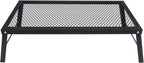 Campfire Grill Grate Over Fire Pit, Folding Campfire Grill Grate Heavy Duty, Fire Pit Cooking Grate for Outdoor Cooking Grill Traveling Picnic