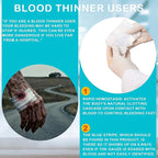 Quick Clot Gauze, First Aid Advanced Stop The Bleed Kit Combat Flexible Hemostatic Gauze-Bleed Stop Faster Wound Packing Medical,Survival Kit Supplies (3" x 12.5')