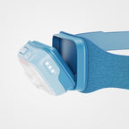 BioLite Range 400 Waterproof, Fast-Charging Rechargeable Headlamp, Slate Blue, 400 Lumens, USB-C Charging, 90m Beam, 200 Hour runtime
