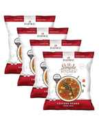 Simple Kitchen Chicken Gumbo Soup Mix - 17 Servings for Family Meal Prep, Gluten Free, Dehydrated & Freeze Dried Survival Food for Camping Meals, Backpacking & Hiking, Survival Kit, Pack of 4