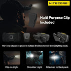 Nitecore NU27 600 Lumen Ultra Lightweight Multiple Color Temperatures Outdoor Headlamp USB-C Rechargeable Headlight Tag