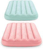 Intex 66803EP Cozy Kidz Inflatable Airbed: Fiber-Tech – Velvety Soft Surface – Carry Bag Included-– Color May Vary-– 34.5" x 62" x 7",(Pack of 6)