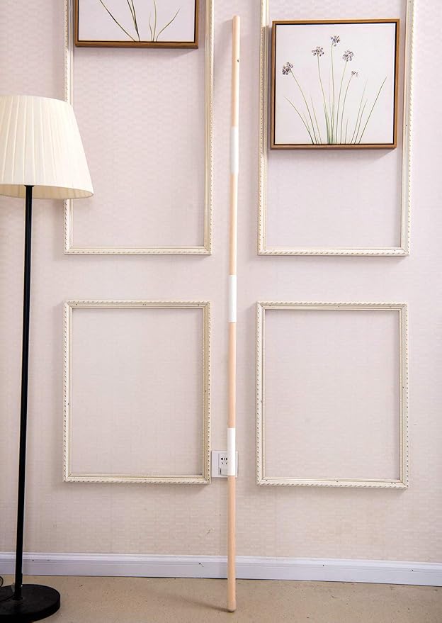 Replacement Wood Pole and Connector with 68" Length for Canvas Play Teepee Tent