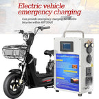 200W Outdoor Emergency Generator, Household Manual Generators,Portable Hand Crank Generator,110v /220v DC12V USB 5V Small Power Supply,for Emergency,Camping,Power Outages 81AH/500W