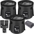 AUTODECO Collapsible Bucket 5 Gallon Container Folding Water Bucket Portable Wash Basin