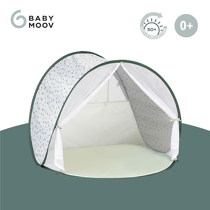 Babymoov Anti-UV Provence Baby Tent UPF 50+ Sun Protection with Pop Up System for Easy Use & Transport (Summer 2025 Edition)