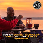 UCO 12-Hour Natural Beeswax, Long-Burning Candles for UCO Candle Lanterns and Emergency Preparedness, 10-Pack