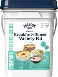 Augason Farms Breakfast and Dinner Variety Pail Emergency Food Supply Everyday