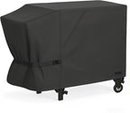 NettyPro Griddle Cover for Blackstone 28" Griddle with Single Shelf, Waterproof Heavy Duty 2 Burner Flat Top Gas Grill Cover 28" Cooking Station Camping, Black