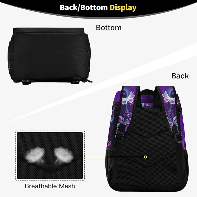 Tropical Pineapples Fruits Cooler Backpack Insulated Leak Proof Beach Cooler Bag Soft Lunch Picnic Hiking Camping Backpack Cooler