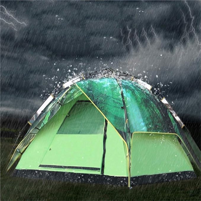 Backpacking Tents, Pop Up Tent, for 3-4 People Automatic Camping Waterproof Tent, for Camping and Beach