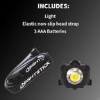 Nightstick NSP-4602B Dual-Light Headlamp, Black