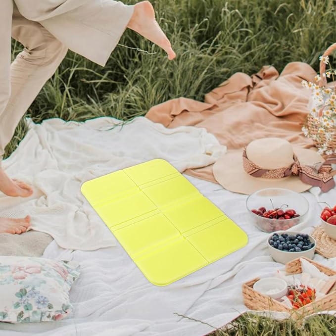 GANAZONO Outdoor Waterproof Seat Cushions 8-Pack Lightweight Portable Foam Mats for Camping Hiking Beach Picnics and Concerts