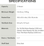 NEMO Equipment Kunai 3–4 Season Backpacking Tent