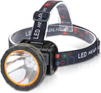 20W Superbright Coon Hunting Lights, High Lumens LED Headlamp with 2 Light Modes, Waterproof & Rechargeable Flashlight, Perfect for Outdoor Hiking, Hunting, Fishing, Night Activities