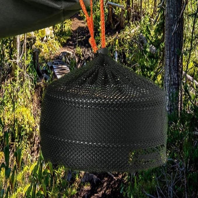 1 Set Outdoor Tableware Kit Reusable Practical Lightweight Camping Tools Cookware Travelling Hiking Picnic BBQ Equipments