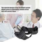 2026 New Rechargeable LED Laser Headlamp Physical Therapy Headlamp High Lumens- Lightweight Enhance Professional Physical Therapy with Adjustable Angles Headband Comfortable and Easy to Adjust