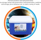SIXRUN 5L Portable Cooler Box, Multifunctional Keeps Food Freshness and Drink Cool Insulated for Travel Camping Fishing and Outdoor Activities