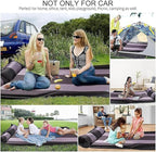 Car Inflatable Mattress, for Jeep Grand Cherokee L 6-Seater 2021-2025 Outdoor Camping Travel Portable Sleeping Pad AdjustableWear Resistant, Auto Accessories,D-Green