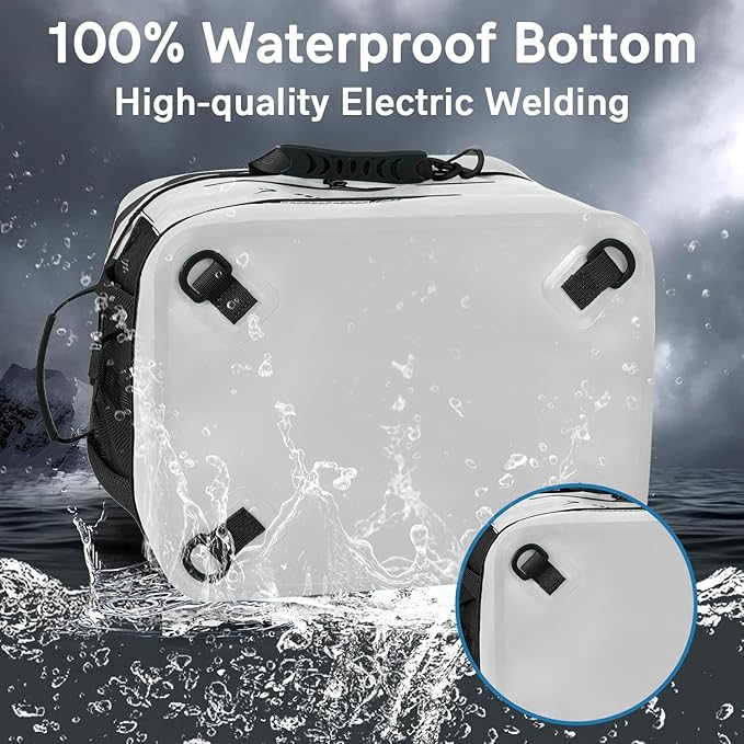 Waterproof PVC Material Paddleboard Cooler Deck Bag,40 cans Sup Deck Cooler Bag,Cooler Bag for Paddleboard,Lunch Box Cooler Insulated Bag,Camping Cooler Bag,Kayak Cooler Bag