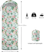Kids Sleeping Bag for Boys Girls,Checkerboard Cat Print-Lightweight Warm Portable Outdoor Indoor-Waterproof Cold Weather Resistant Sleeping Bag for Camping Hiking