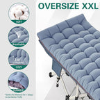 2 Pack Extra Wide Camping Cot with Comfortable Mattress for Adults Oversize XXL Cots for Camping Bed Folding Cot Heavy Duty with Carry Bag for Outdoor Indoor Home