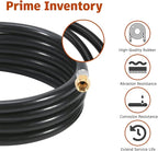GasSaf 10FT 2 Stage Propane Regulator Hose Gas Propane Regulator and Hose Suitable for Dual Fuel Generator, RV Appliance, Gas Stove and More, 3/8 Female Flare Nut