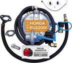 Hutch Mountain Generator Propane Conversion Kit Honda EU2200i- Tri-Fuel Conversion for Propane, Gasoline & Natural Gas - Portable Generator Backup Kit for Home Emergencies, Camping, and RVs