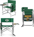 Picnic TIME NFL Unisex-Adult NFL Sports Chair with Side Table, Beach Chair, Camp Chair for Adults