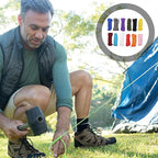 12 Rolls Tent Cord and Emergency Survival Rope, 3 Meters Each, Heavy-Duty Outdoor Camping Guide Line for Hiking and Climbing Random Color