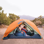 Kelty Wireless Freestanding Camping Tent, 2 4 or 6 Person Size, Huge Interior and Peak Height, Intuitive + Easy to Pitch, Color Coded Setup