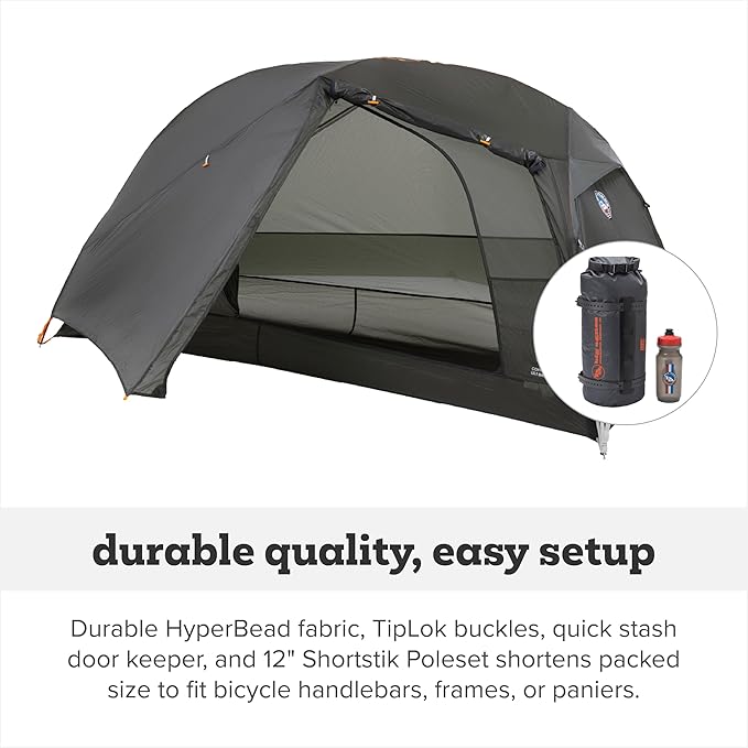 Big Agnes Copper Spur UL Bikepack Tent - Ultralight Backpacking & Cycling Shelter, 3 Season