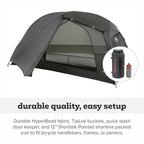 Big Agnes Copper Spur UL Bikepack Tent - Ultralight Backpacking & Cycling Shelter, 3 Season