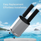 [New Upgraded Ultrafiltration] AQUA CREST Black Water Filter, Replacement for Berkey® BB9-2® Black Purification Elements, Berkey® Gravity Water Filter System, 2 Pack