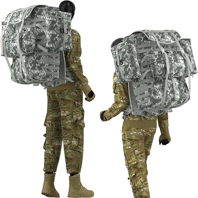 MT Military MOLLE 2 Large Rucksack with Frame, Army Tactical Backpack